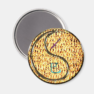 Sagittarius & Fire Snake Magnet