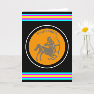 Sagittarius Greeting Card
