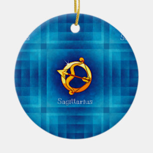 sagittarius horoscope ceramic ornament