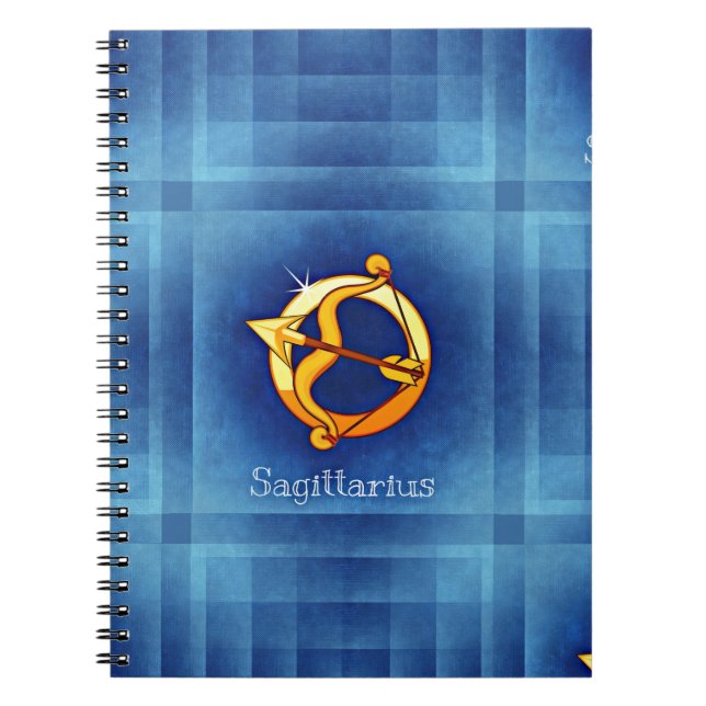 sagittarius horoscope notebook (Front)