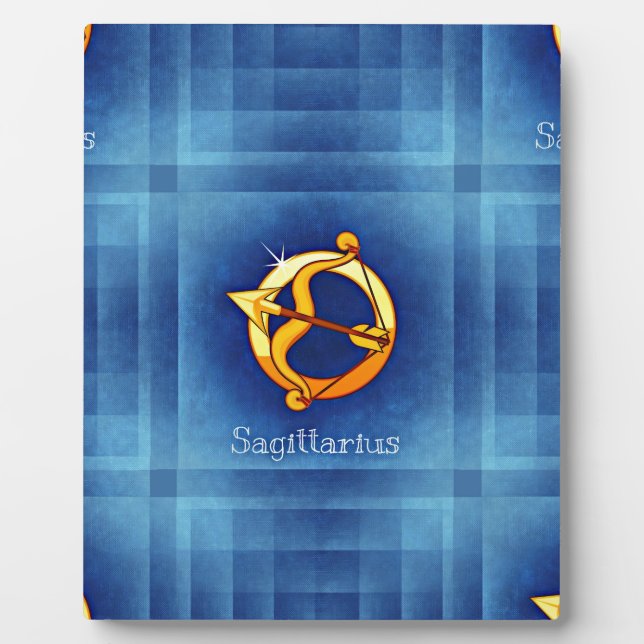 sagittarius horoscope plaque (Front)