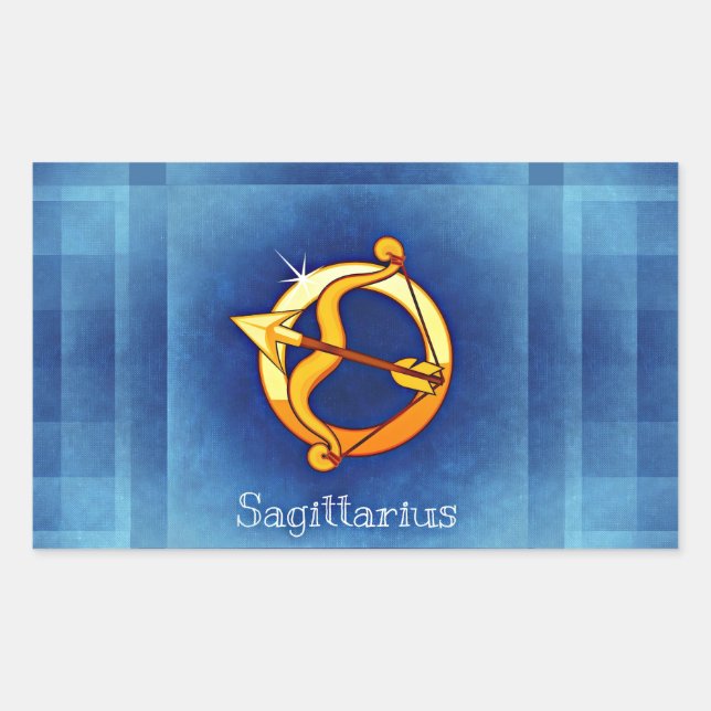 sagittarius horoscope sticker (Front)