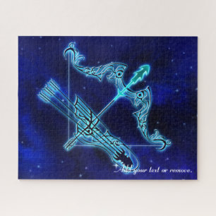 Sagittarius horoscope zodiac astrology sign, jigsaw puzzle