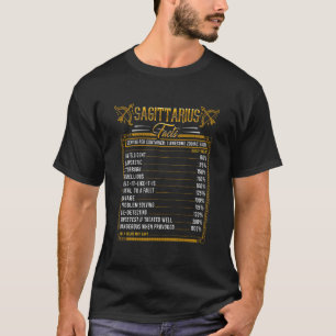 Sagittarius Horoscope Zodiac Facts Traits Rules As T-Shirt