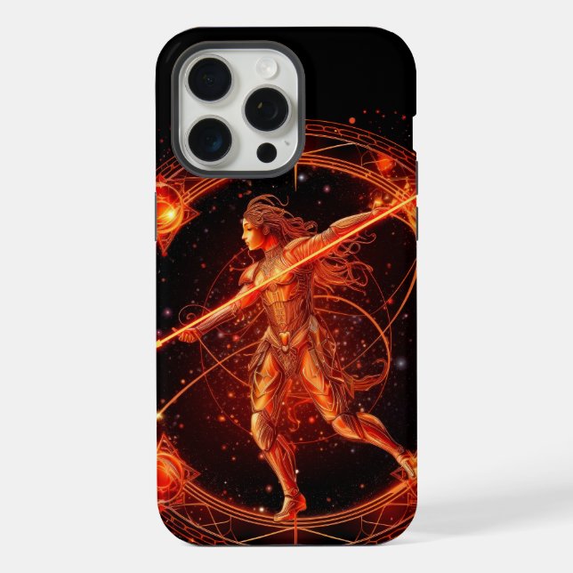 Sagittarius iPhone Case (Back)