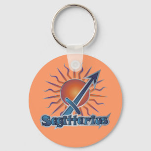 Sagittarius Keychain