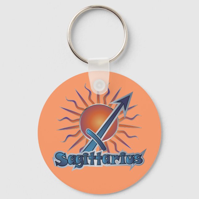 Sagittarius Keychain (Front)