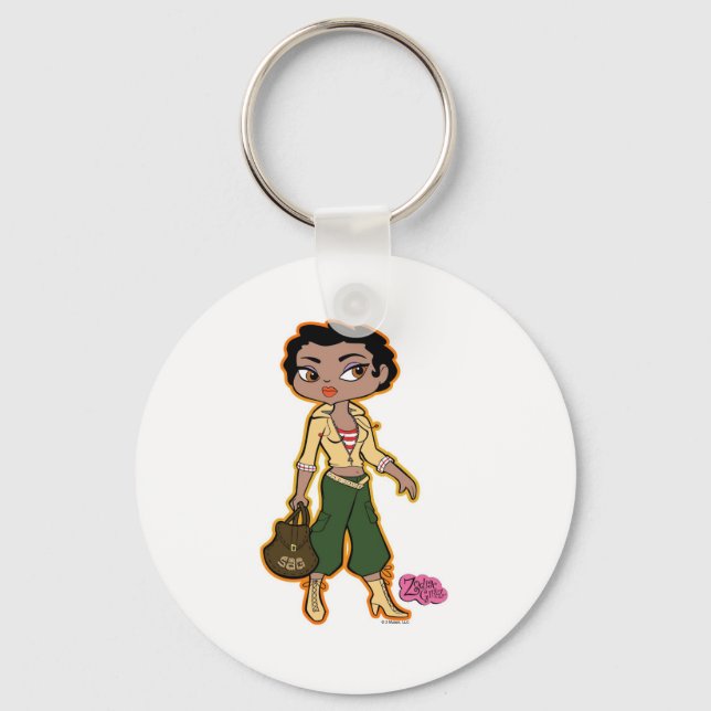 Sagittarius Keychain (Front)
