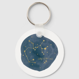 Sagittarius Keychain