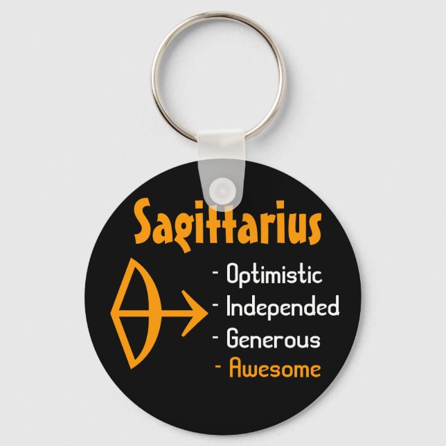 Sagittarius Keychain (Front)