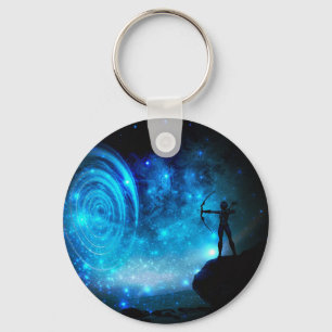 Sagittarius Keychain