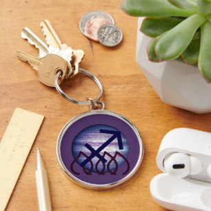 Sagittarius Keychain