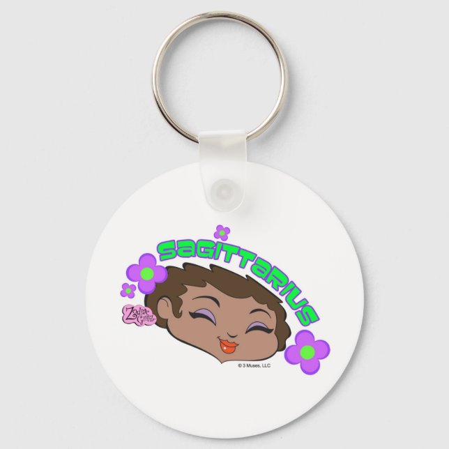 Sagittarius Keychain (Front)
