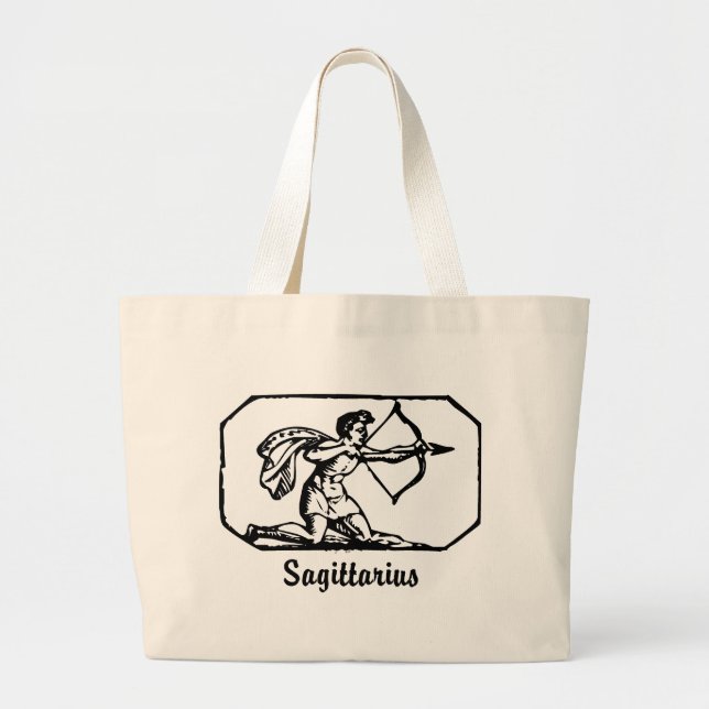 Sagittarius Large Tote Bag (Front)