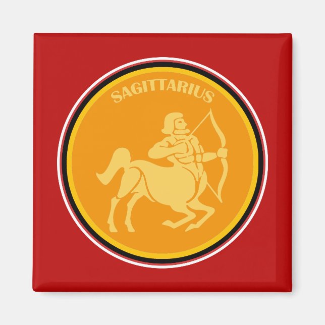 Sagittarius Magnet (Front)