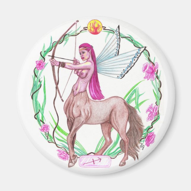 Sagittarius Magnet (Front)