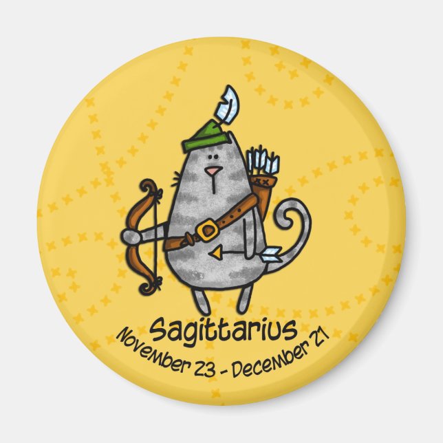 sagittarius magnet (Front)