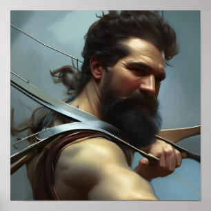 Sagittarius Man  Poster