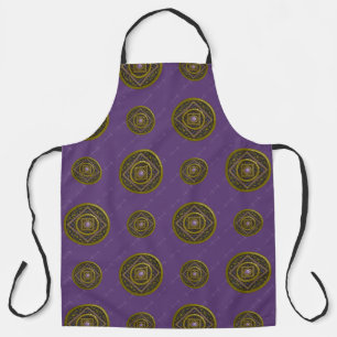 Sagittarius Mandala All-Over Print Apron