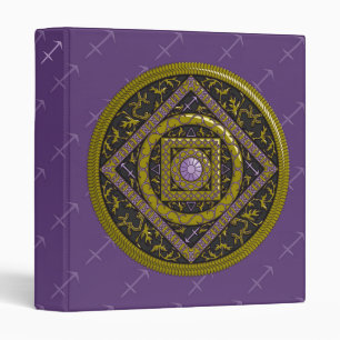Sagittarius Mandala Binder