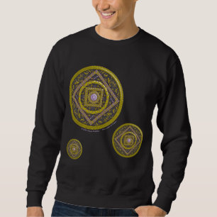 Sagittarius Mandala Men's Dark Shirt