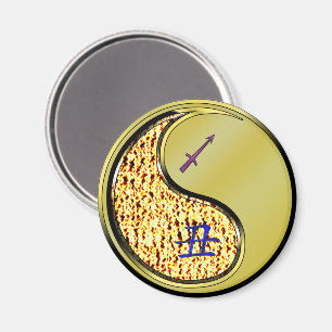 Sagittarius & Metal Ox Magnet