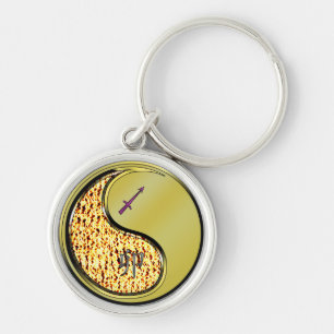 Sagittarius & Metal Rabbit Keychain