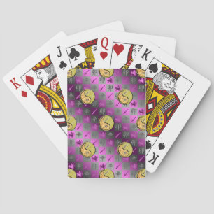 Sagittarius & Metal Rabbit Playing Cards