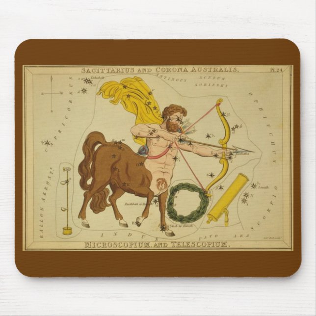 Sagittarius Mouse Pad (Front)
