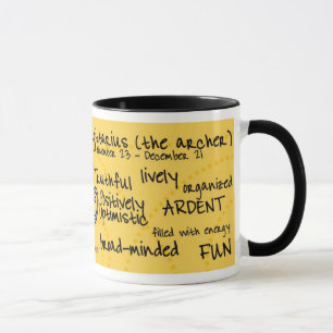 sagittarius mug
