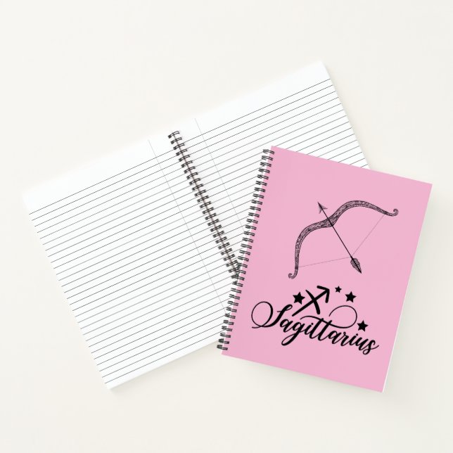 Sagittarius  notebook (Inside)