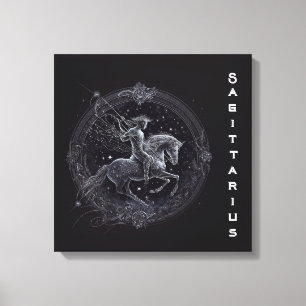 Sagittarius—November 22-December 21 Canvas Print