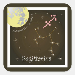 Sagittarius novembre 23 to December 21 Autocollant