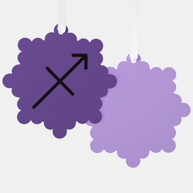 Sagittarius Ornament Card (Front/Back)
