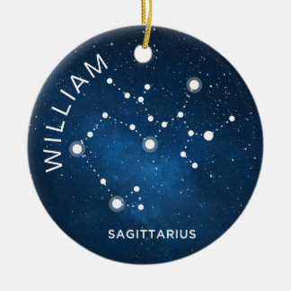 Sagittarius Ornament Personalized Zodiac Gift