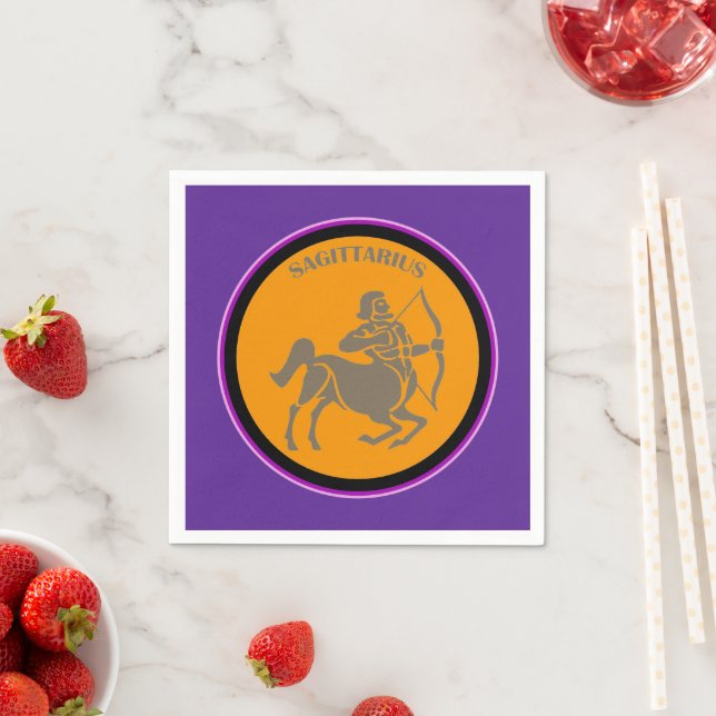 Sagittarius Paper Napkin (Insitu)