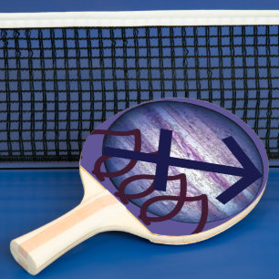 Sagittarius Ping Pong Paddle