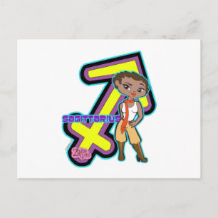Sagittarius Postcard