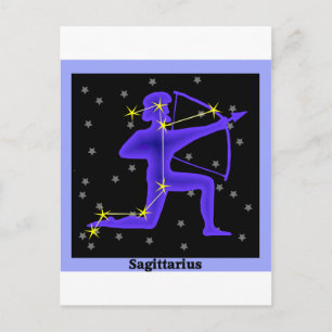 Sagittarius Postcard