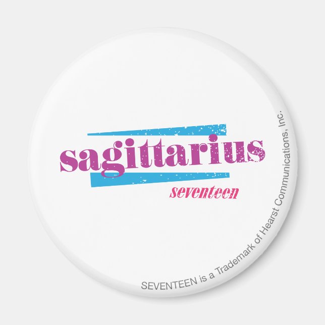 Sagittarius Purple Magnet (Front)