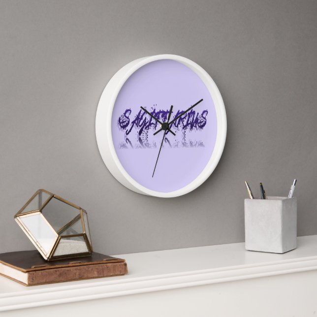 Sagittarius -Reflection Clock (Office)
