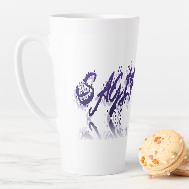 Sagittarius -Reflection Latte Mug (In Situ)