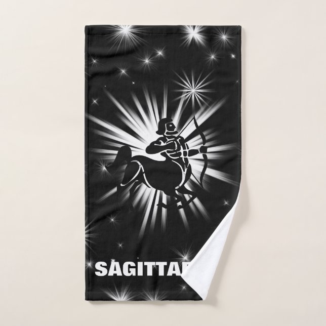 Sagittarius sign hand towel (Hand Towel)