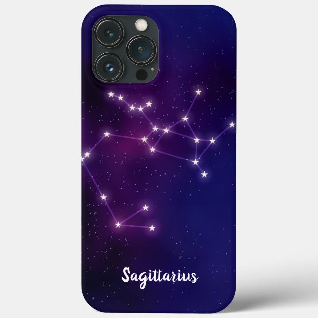 Sagittarius star constellation Case-Mate iPhone case (Back)
