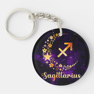 Sagittarius Stellar Arrow - The Cosmic Archer Keychain