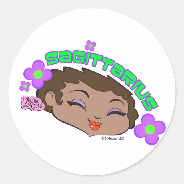 Sagittarius Stickers (Front)