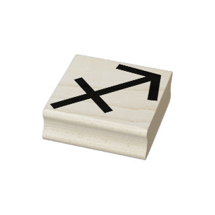 sagittarius symbol art stamp