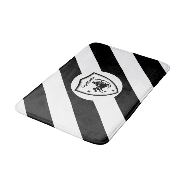 Sagittarius symbol        bath mat (Angled)