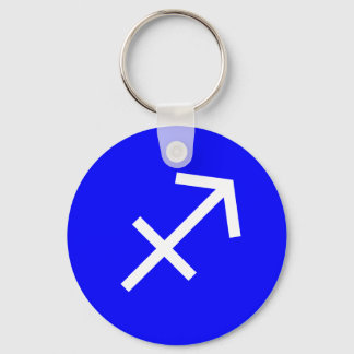 Sagittarius Symbol Keychain