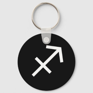 Sagittarius Symbol Keychain